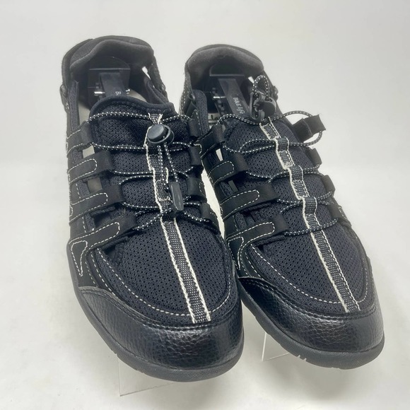 Clarks Fiana Coast Fisherman Sandal Women's Sz 9 1/2 Black 8.2.4#K.6.7 - Picture 5 of 12